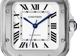 Cartier Santos WSSA0029 (2024) - White dial 35 mm Steel case