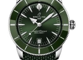 Breitling Superocean Heritage 42 AB3111361L1S1 (2026) - Groen wijzerplaat 42mm Staal