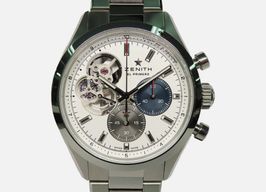 Zenith El Primero Chronomaster 03.3300.3604/69.M3300 (2025) - Zilver wijzerplaat 40mm Staal