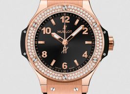 Hublot Big Bang 38 mm 361.PX.1280.RX.1104 (2023) - Black dial 38 mm Rose Gold case