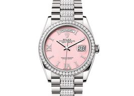 Rolex Day-Date 36 128349RBR (2025) - Wit wijzerplaat 36mm Witgoud