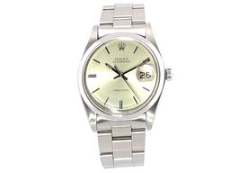 Rolex Oyster Precision 6694 (1978) - Zilver wijzerplaat 34mm Staal