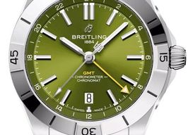 Breitling Chronomat GMT A32398A11L1A1 (2026) - Green dial 40 mm Steel case