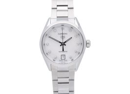 TAG Heuer Carrera Lady WBN2412.BA0621 (2026) - Wit wijzerplaat 29mm Staal