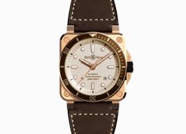 Bell & Ross BR 03 BR0392-D-WH-BR/SCA -