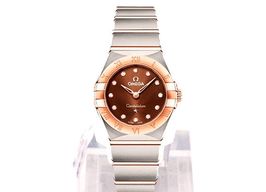 Omega Constellation Quartz 131.20.25.60.63.001 (2026) - Bruin wijzerplaat 25mm Staal