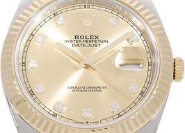 Rolex Datejust 41 126333 (2022) - Champagne dial 41 mm Gold/Steel case