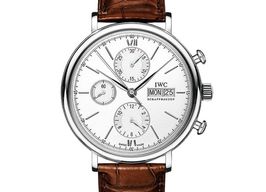 IWC Portofino Chronograph IW391027 (2025) - Silver dial 42 mm Steel case