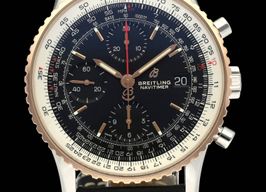 Breitling Navitimer U13324 (2021) - Zwart wijzerplaat 41mm Goud/Staal