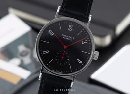 NOMOS Tangente NOMOS Tangente Vinyl (Wempe 100) (Onbekend (willekeurig serienummer)) - Zwart wijzerplaat 35mm Staal
