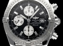 Breitling Chronomat Evolution A13356 (2007) - Zwart wijzerplaat 44mm Staal