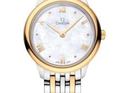 Omega De Ville 434.20.28.60.05.001 (2026) - Wit wijzerplaat 28mm Goud/Staal