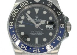 Rolex GMT-Master II 116710BLNR (2013) - Zwart wijzerplaat 40mm Staal