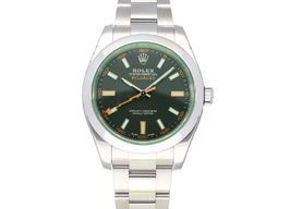 Rolex Milgauss 116400GV (2021) - Zwart wijzerplaat 40mm Staal