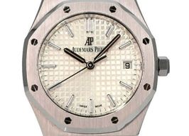 Audemars Piguet Royal Oak Selfwinding 77350ST.OO.1261ST.01 (2022) - Zilver wijzerplaat 34mm Staal