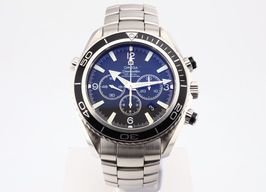 Omega Seamaster 2210500 (2008) - Zwart wijzerplaat 45mm Staal