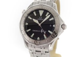 Omega Seamaster Diver 300 M 2533.50.00 (Unknown (random serial)) - Black dial 41 mm White Gold case