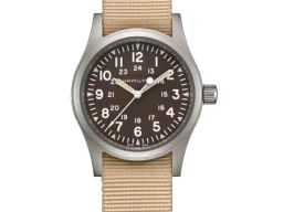 Hamilton Khaki Field H69429901 (2025) - Brown dial 38 mm Steel case