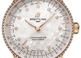 Breitling Navitimer R17327211A1P1 (2026) - Pearl dial 36 mm Rose Gold case