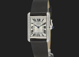 Cartier Tank W4TA0016 (2024) - White dial 27 mm Steel case