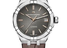 Maurice Lacroix Aikon AI6007-SS001-331-1 (2023) - Grijs wijzerplaat 39mm Staal