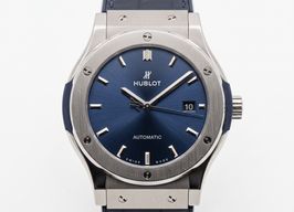 Hublot Classic Fusion Blue 565.NX.7170.LR (Onbekend (willekeurig serienummer)) - 38mm Titanium
