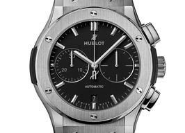 Hublot Classic Fusion Chronograph 521.NX.1171.RX (2024) - Black dial 45 mm Titanium case