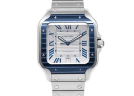 Cartier Santos WSSA0047 (2022) - Grijs wijzerplaat 40mm Staal