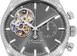 Zenith El Primero Chronomaster Lady 16.2150.4062/91.C760 (2021) - Grey dial 38 mm Steel case