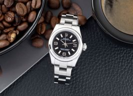 Rolex Oyster Perpetual 26 176200 (Unknown (random serial)) - Black dial 26 mm Steel case