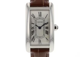 Cartier Tank Américaine WSTA0082 (2024) - Silver dial 35 mm Steel case