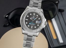 Rolex Yacht-Master 40 116622 (Onbekend (willekeurig serienummer)) - Grijs wijzerplaat 40mm Staal