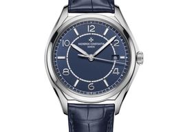 Vacheron Constantin Fiftysix 4600E/000A-B487 (2022) - Blauw wijzerplaat 40mm Staal