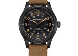 Hamilton Khaki Field Titanium H70665533 (2025) - Black dial 42 mm Titanium case