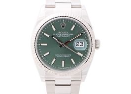 Rolex Datejust 36 126234 (2023) - Green dial 36 mm Steel case