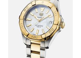 TAG Heuer Aquaracer Lady WBD1320.BB0320 (2025) - White dial 32 mm Gold/Steel case