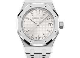 Audemars Piguet Royal Oak Selfwinding 15550ST.OO.1356ST.01 (2025) - Zilver wijzerplaat 37mm Staal