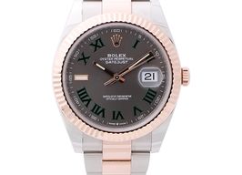 Rolex Datejust 41 126331 (2024) - Grijs wijzerplaat 41mm Goud/Staal