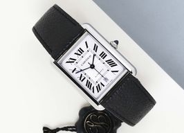 Cartier Tank WSTA0040 (2023) - Zilver wijzerplaat 41mm Staal