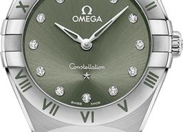 Omega Constellation Quartz 131.10.28.60.60.001 (2026) - Groen wijzerplaat 28mm Staal