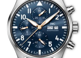 IWC Pilot Chronograph IW378011 (2026) - Blauw wijzerplaat 43mm Staal