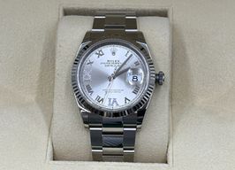 Rolex Datejust 36 126234 (2024) - Zilver wijzerplaat 36mm Staal