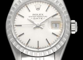 Rolex Oyster Perpetual Lady Date 69240 (1984) - Silver dial 26 mm Steel case