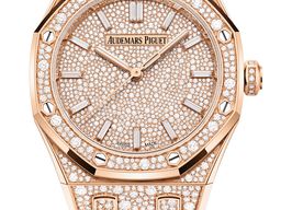 Audemars Piguet Royal Oak Selfwinding 77452OR.ZZ.1365OR.01 (2025) - Diamond dial 34 mm Rose Gold case