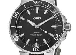 Oris Aquis Date 01 733 7730 4124-07 5 24 10EB (2023) - Black dial 44 mm Steel case