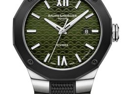 Baume & Mercier Riviera M0A10763 (2025) - Black dial 41 mm Steel case