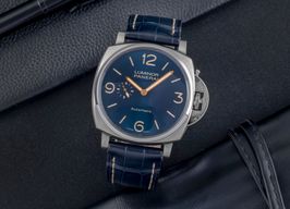 Panerai Luminor Due PAM00729 (Unknown (random serial)) - Blue dial 45 mm Titanium case