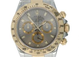 Rolex Daytona 116523 (2007) - Zilver wijzerplaat 40mm Goud/Staal