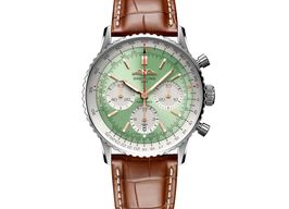 Breitling Navitimer AB0139211L1P1 (2025) - Groen wijzerplaat 41mm Staal