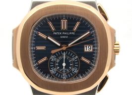 Patek Philippe Nautilus 5980/1AR-001 (2020) - Blauw wijzerplaat 41mm Staal